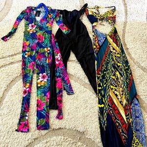 3 pcs Fashion Nova summer pants jumpsuits